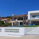 Villa Blue And White *