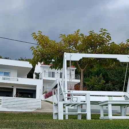 Villa Blue And White