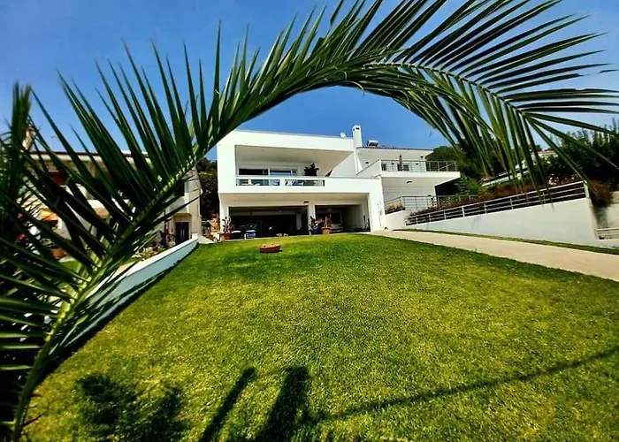 Blue And White Loutra Elevtheron