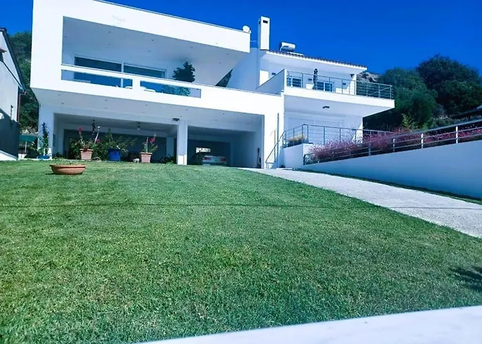 Blue And White Villa *