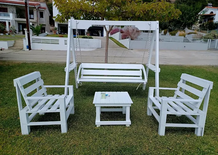 Blue And White Loutra Elevtheron